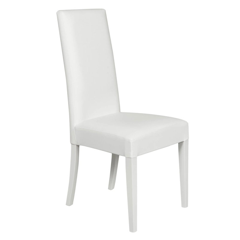 Aalysia 45cm H Upholstered Side Chair, White