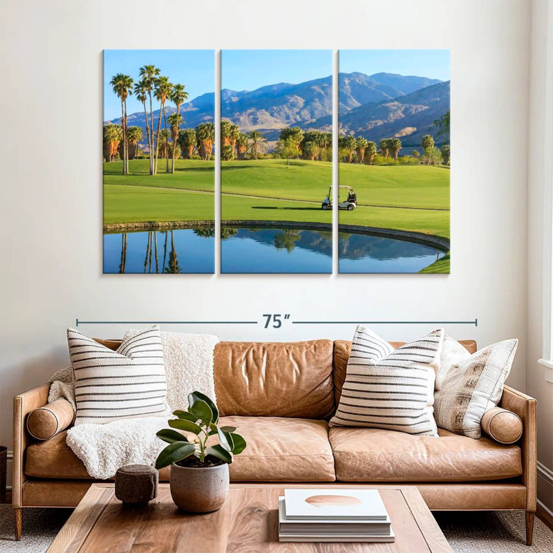 Parcours de golf pittoresque de Sirci à Palm Springs, H 42 po x l 65 po