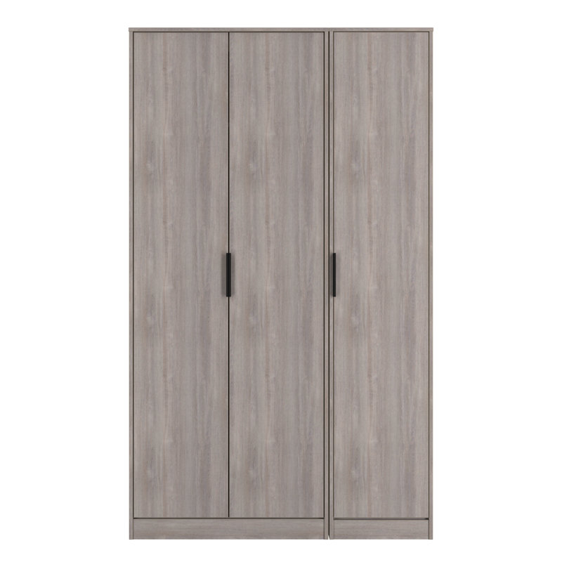 Taeyah 3 Door Wardrobe, Grey