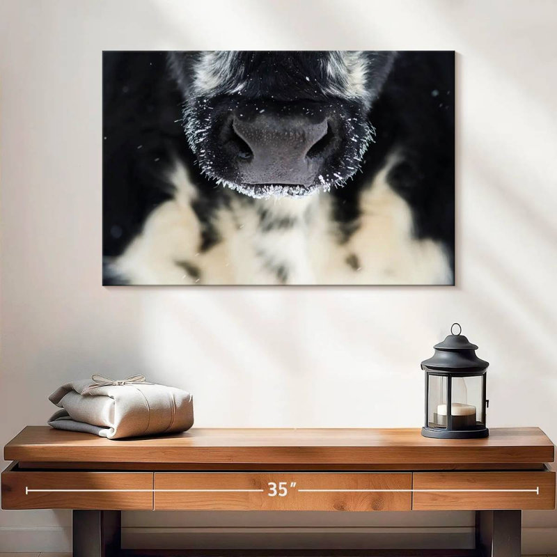 Brampt Cow Nose, 16" H x 24" W