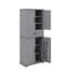 Armoire de rangement pour salle de bain avec espace de rangement multifonctionnel, tiroir avec glissières, tablette réglable-545367257