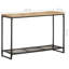 Olive 110cm Solid Wood Top Console Table-912864137