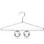 Cintre mince en métal pour costume / manteau