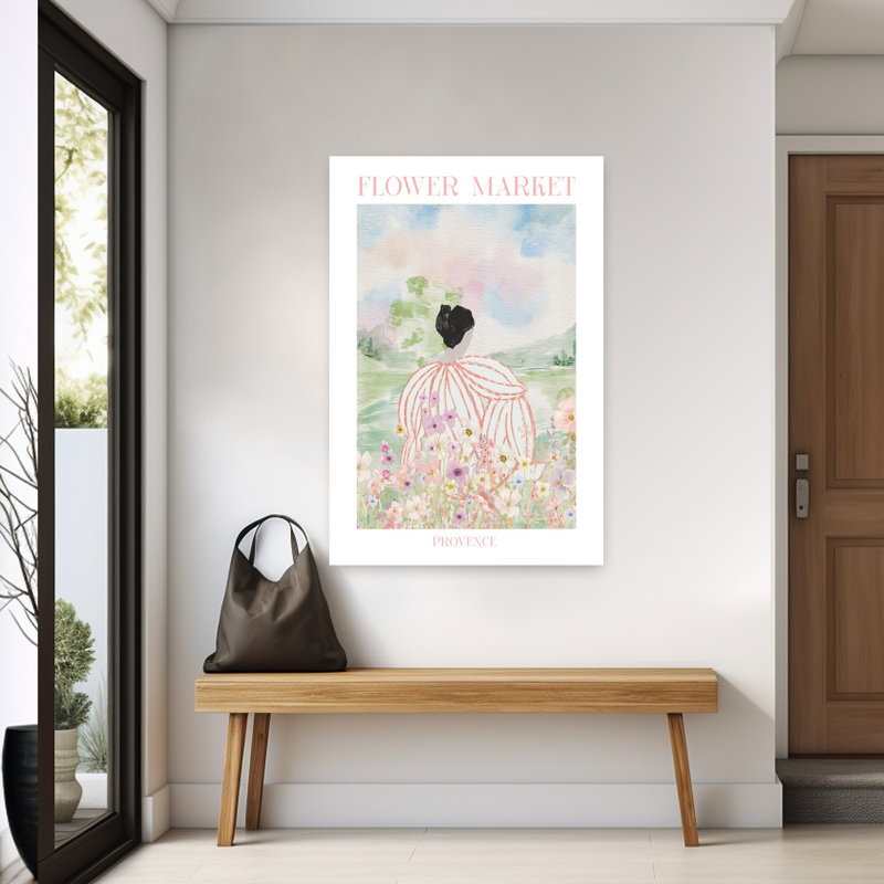 Art contemporain contemporain, H 60 po x l 40 po