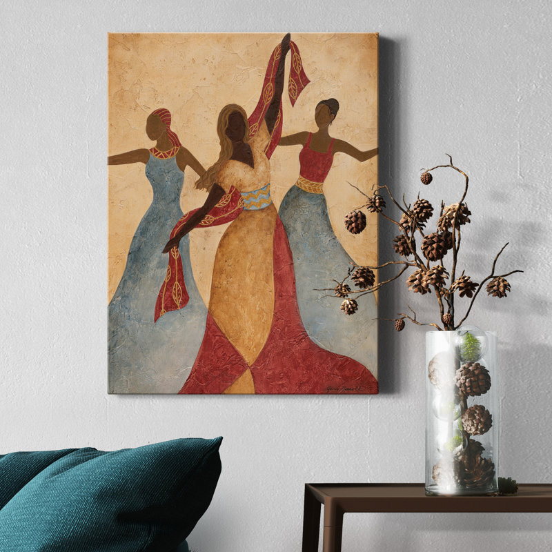 «Rhythm & Dance II», impression sur toile tendue, H 36 po x l 24 po x P 1 po