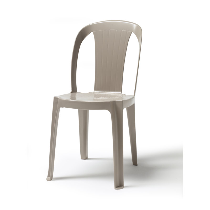 Macaulay Stacking Side Chair, Dove Grey