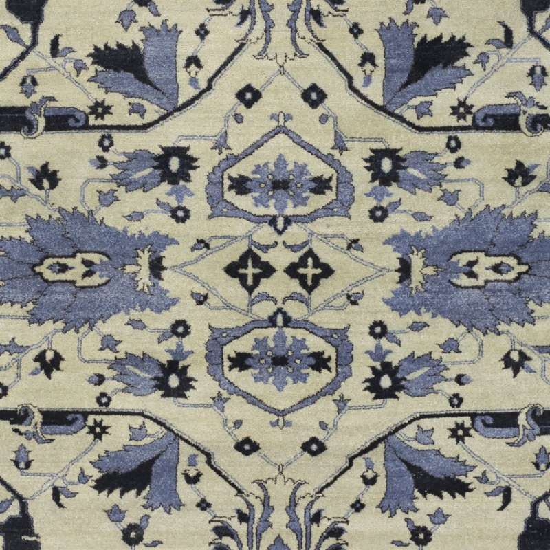 Opulent Floral Indoor Rug, Rectangle 6' x 9'