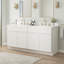 Base de meuble-lavabo double 66 po seulement-106891035