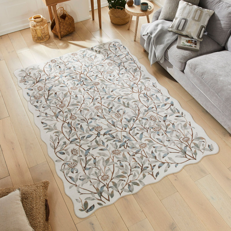 Anthonia Floral Area Rug, Rectangle 200 x 300 cm