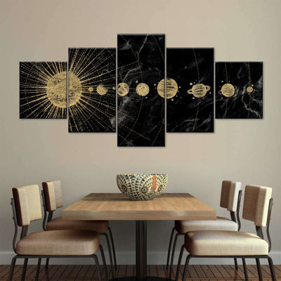Impression sur toile, thème de l'espace
