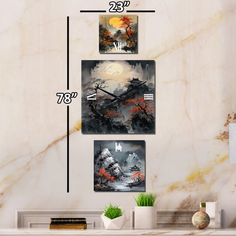 Horloge murale Saden