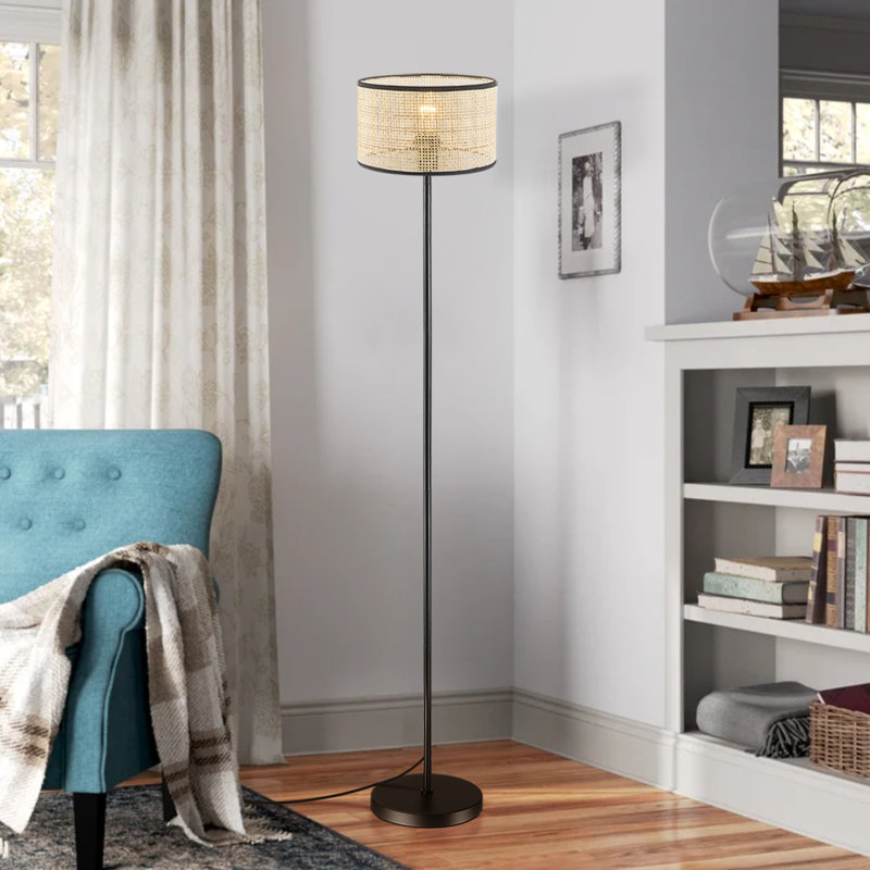 Alaja 150cm Black Traditional Floor Lamp