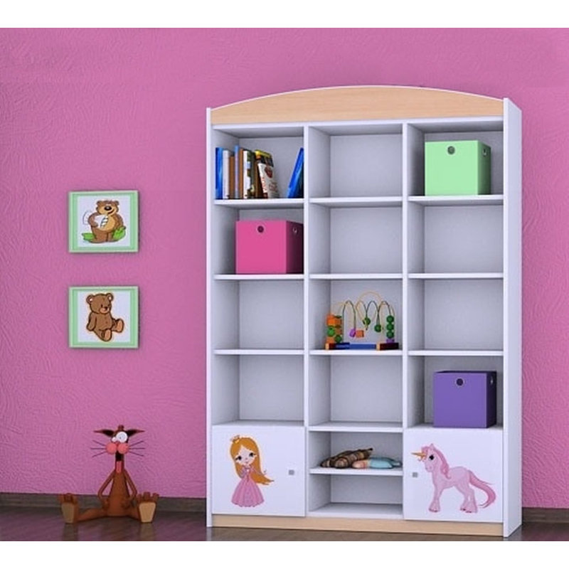 Meredith 183cm H X 132cm W Kids Cube, Bright Pear