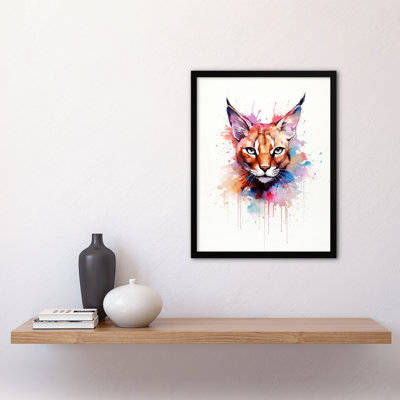 Caracal Cat - Single Picture Frame Print