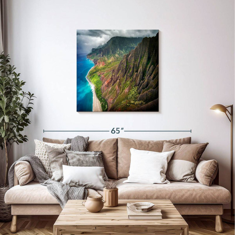 Gillard Na Pali Coastline, H 36 po x l 36 po