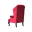 Modern Ergonomic Casual High Back Red Recliner
