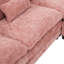 Canapé modulaire surdimensionné de 112 pouces UNIS UNI WIN, canapé en L en chenille moderne avec repose-pieds mobile et mousse à mémoire de forme pour un confort ultime-636191264-636191267