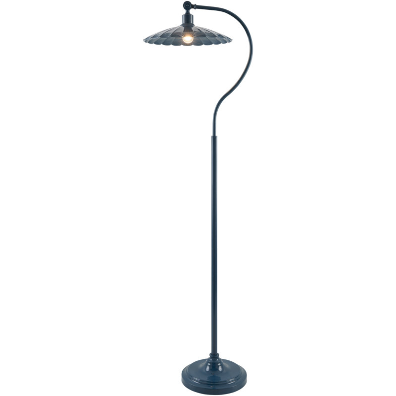 Laicey Floor Lamp, Navy
