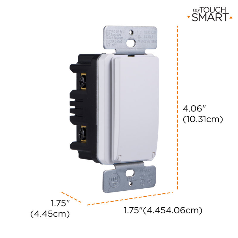 myTouchSmart SunSmart 7-Day In-Wall Digital Timer