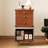 Vintage Stainless Steel Accent Cabinet