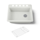 Riverby 27" Undermount Single-Bowl Workstation Kitchen Sink