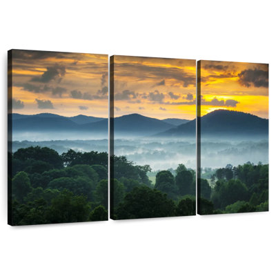 Alvord Hazy Blue Ridge Mountains