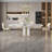 Modern Rectangular Rock Slab Dining Table Sets-110827982