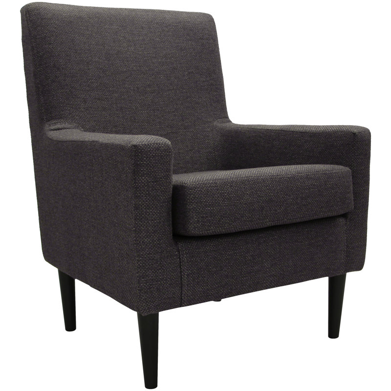 Donham Upholstered Armchair, Brown