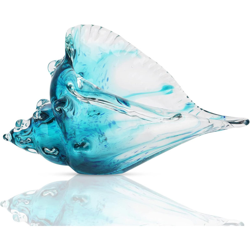Sculpture en verre soufflé à la main