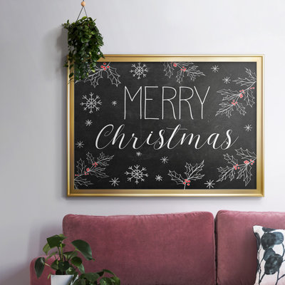 " Merry Christmas Chalkboard "