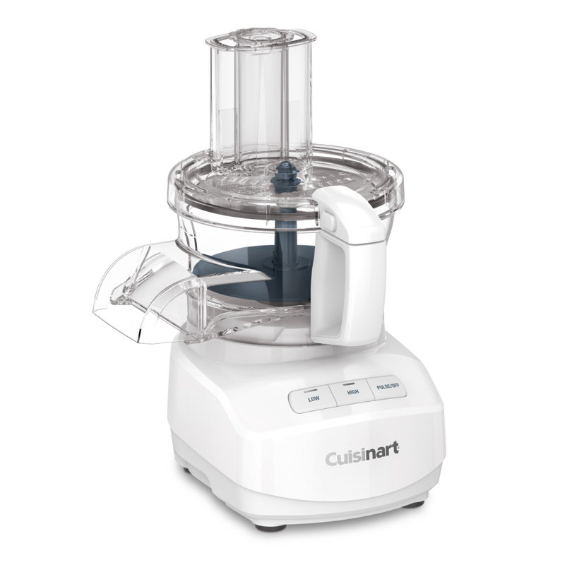 9-Cup Continuous Feed Electric Food Processor, White