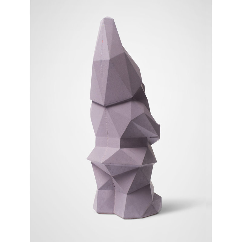 Rodrigez Fantasy & Sci-Fi Garden Statue, 36cm H x 13cm W x 10cm D, Violet