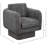 Alessandra Chenille Fabric Swivel Accent Chair-88357517
