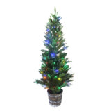 60' H Lighted Artificial Fir Christmas Tree