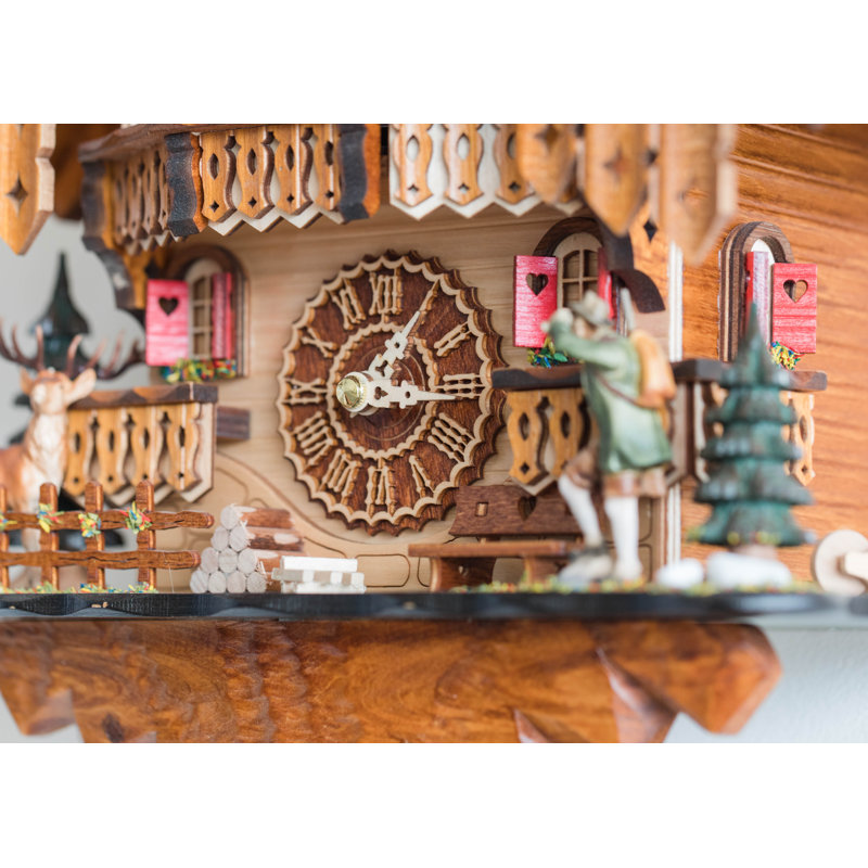 Rheinberg Wood Cuckoo Wall Clock