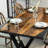 Black Epoxy Dining Table