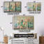 Tyringham - Ensemble de décorations murales assorties de bouquets-108457407-108457408