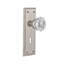 New York Plate with Decorative Keyhole and Crystal Door Knob-603818183