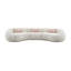 Sarah Sectional Sofa, 3 Pillows, Beige Boucle Fabric, Curved Shape