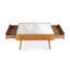 Nungesser Four Leg Coffee Table with Storage