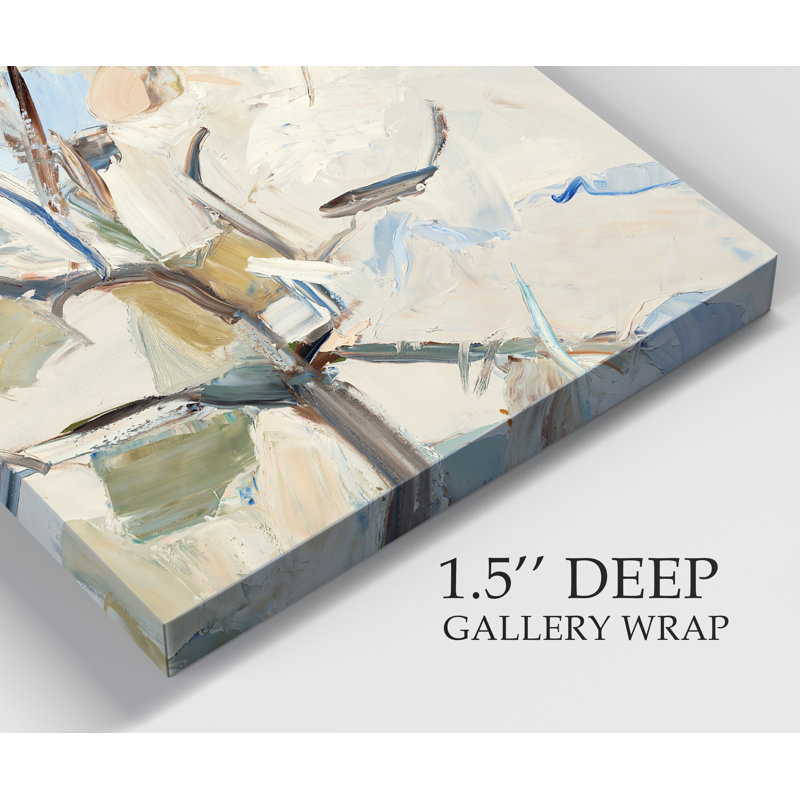 Contempary Landscape Style I - Ensemble de 4 reproductions sur toiles tendues, H 18 po x l 48 po x P 1 po