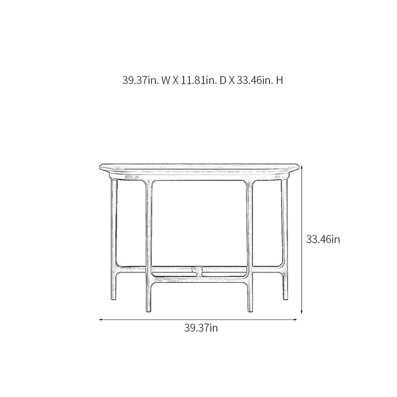 Raegen, 33.46" H x 39.37" W x 11.81" D