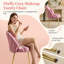 Fauteuil de coiffeuse en forme de coquillage-116299861