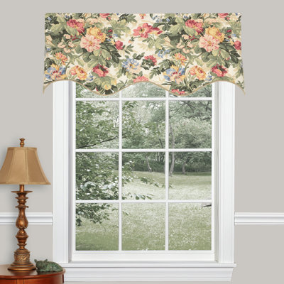 Virginia Traditional Cotton Floral Filler Valance
