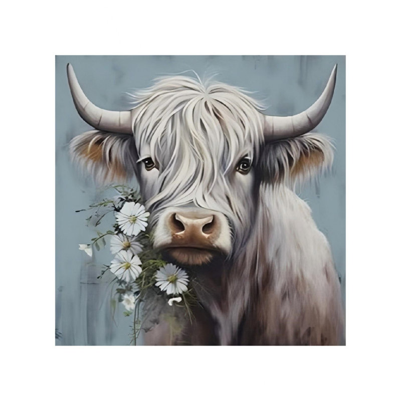 Art mural sur toile 16 po x 16 po Farmhouse