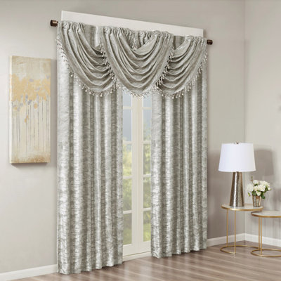 Panneau de rideau simple en polyester N Miami