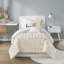 Soft Microfiber Bedding Sets Twin Xl, Modern Metallic Comfort For Home
