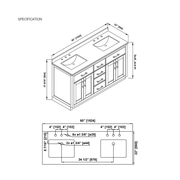 Dimensions du produit