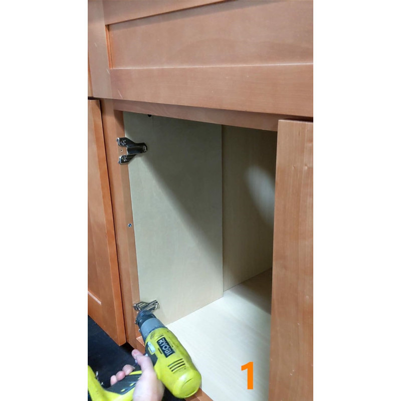 Charnière d'armoire à charnière à fermeture complète, 1