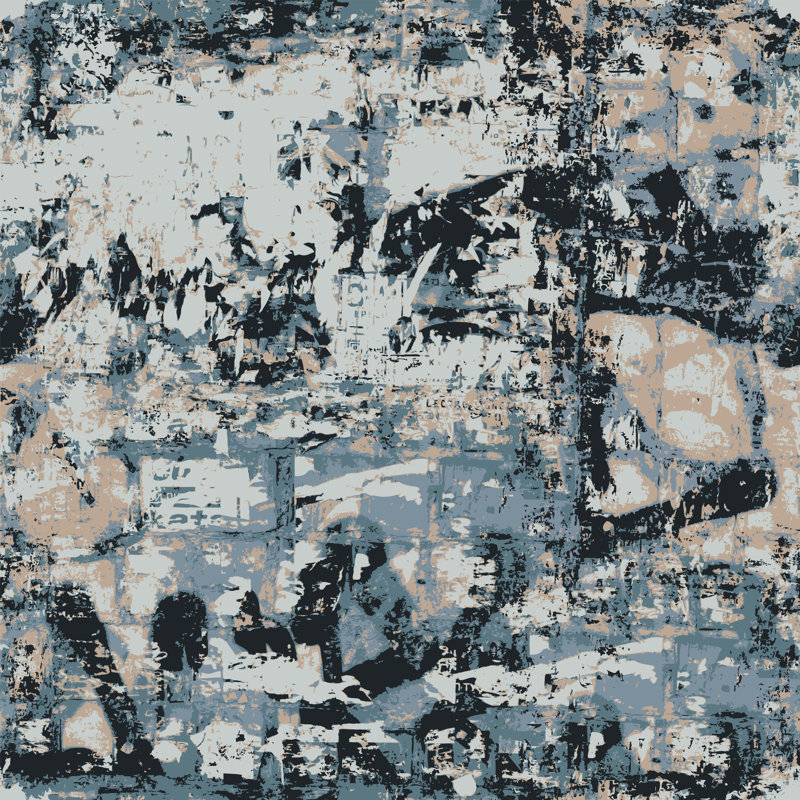 Abstract Pattern - Wrapped Canvas Print, 30cm H x 30cm W x 3.8cm D